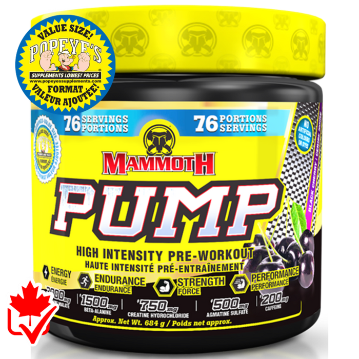 Mammoth Pump 76 Servings