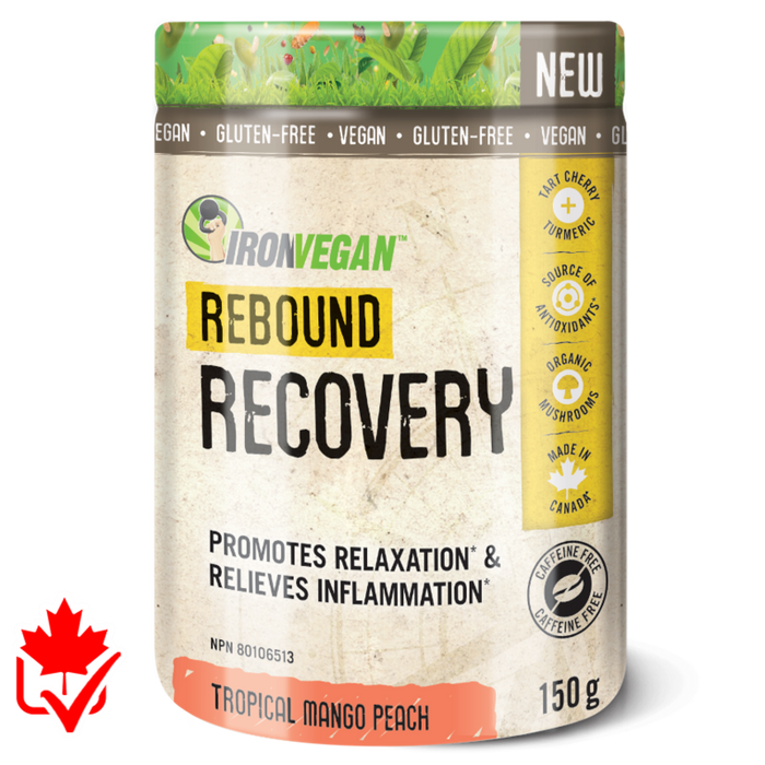 Iron Vegan Rebound Recovery 150g Tropical Mango Peach