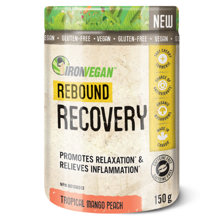 Iron Vegan Rebound Recovery 150g Tropical Mango Peach