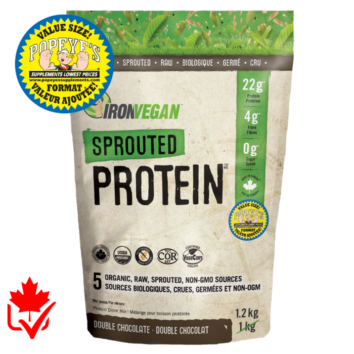 Iron Vegan Sprouted Protein 1.2kg