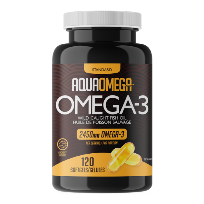 AquaOmega Omega-3 Standard 120 Softgels