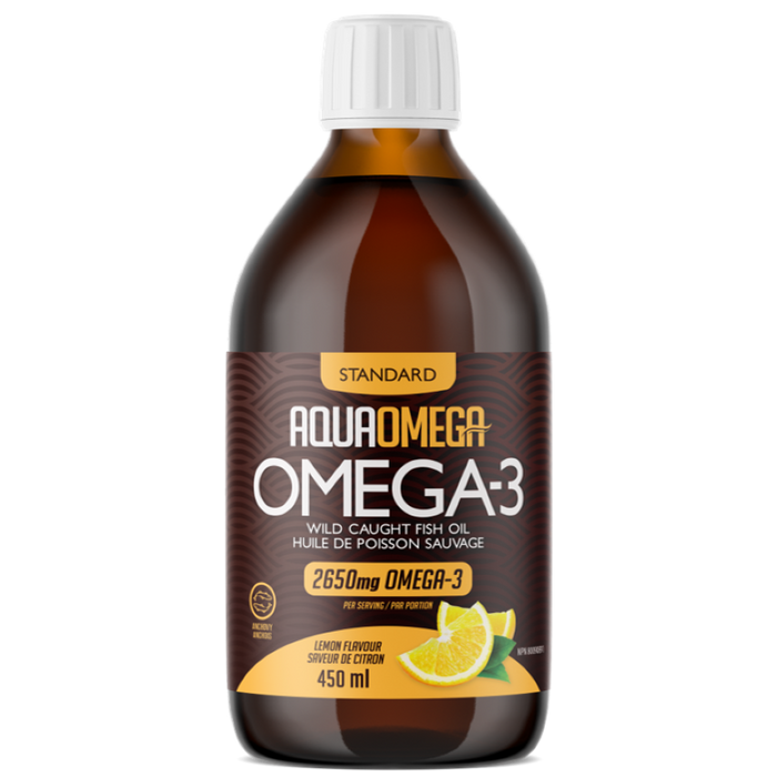 AquaOmega Omega-3 Standard 450ml Lemon