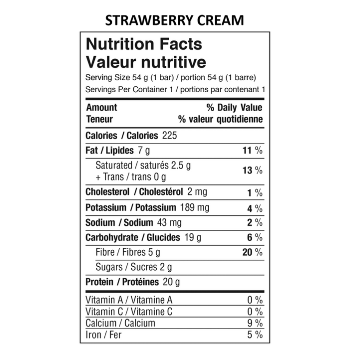Daryl's Performance Bars BOX of 12