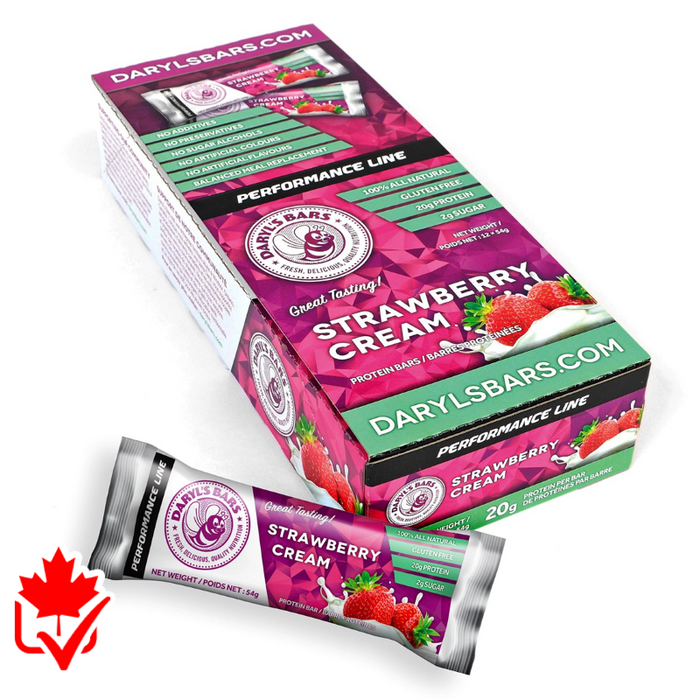 Daryl's Performance Bars BOX of 12