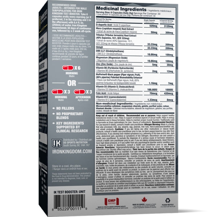 Iron Kingdom Test Booster 180 Caps