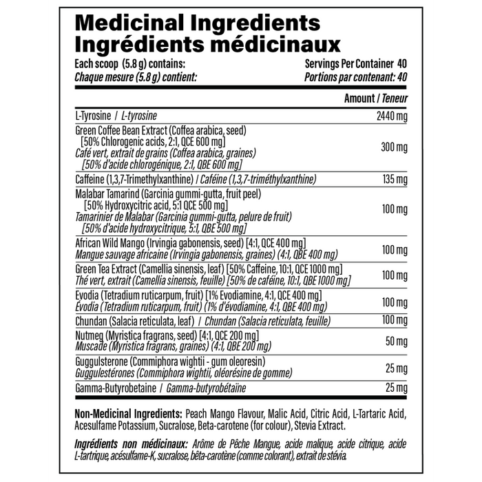 Nutrabolics Thermal XTC 40 Servings