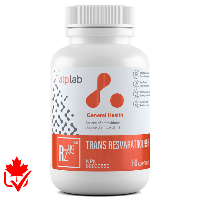 ATP Trans Resveratrol 99% 60 Caps