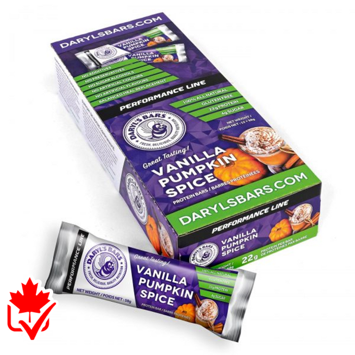 Daryl's Performance Bars BOX of 12