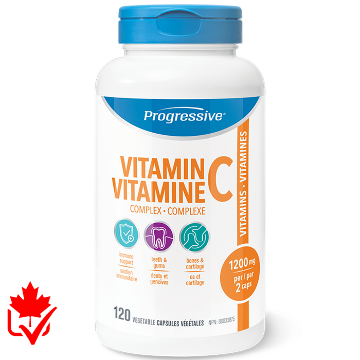 Progressive Vitamin C 120 Caps