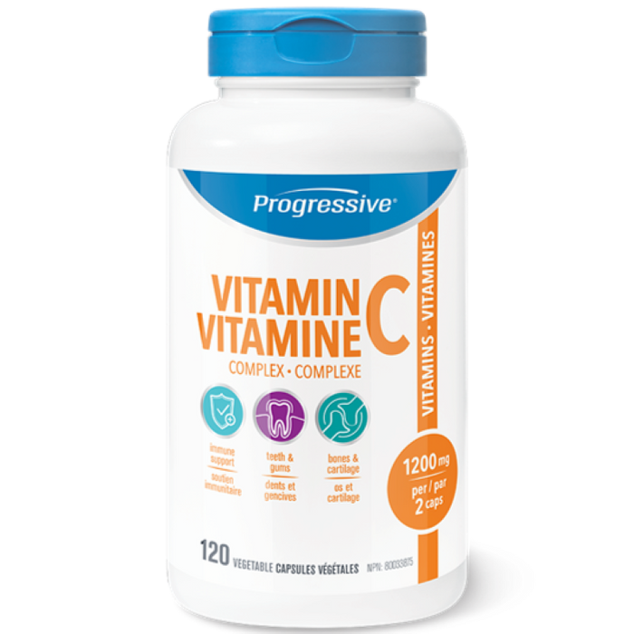 Progressive Vitamin C 120 Caps
