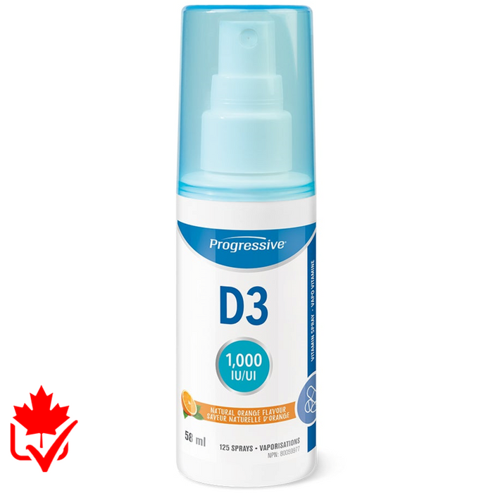 Progressive Vitamin D3 Spray 58ml