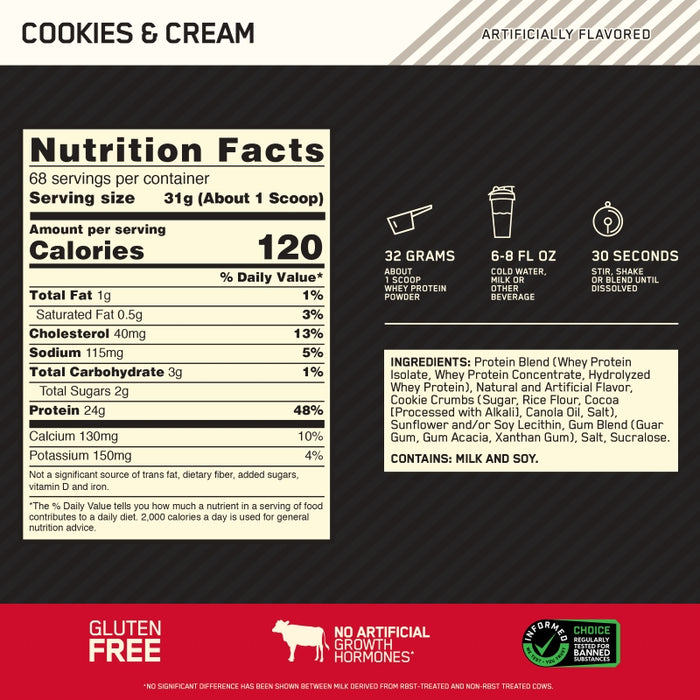 Optimum Nutrition Gold Standard Whey 4.65lb