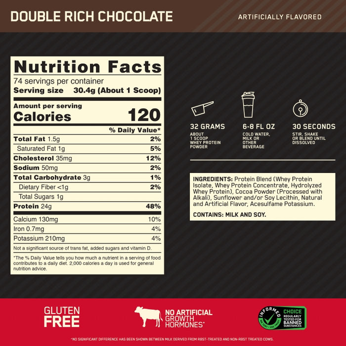 Optimum Nutrition Gold Standard Whey 4.65lb