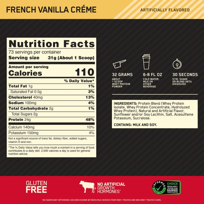 Optimum Nutrition Gold Standard Whey 4.65lb