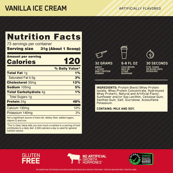 Optimum Nutrition Gold Standard Whey 4.65lb