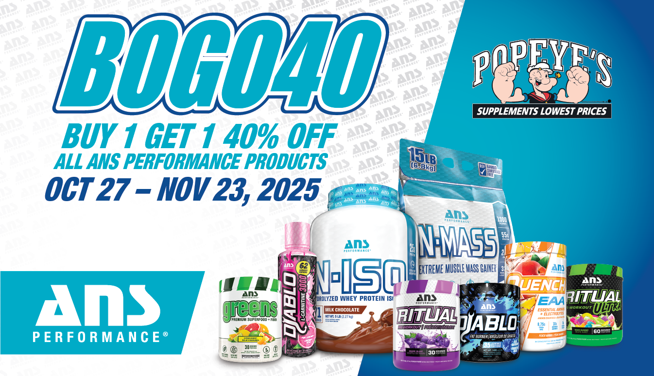Popeye's Supplements x ANS Performance Scratch Contest 2025