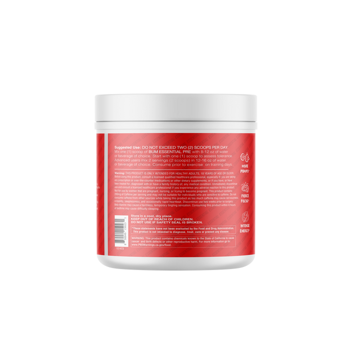 CBUM Essential Pre-Workout