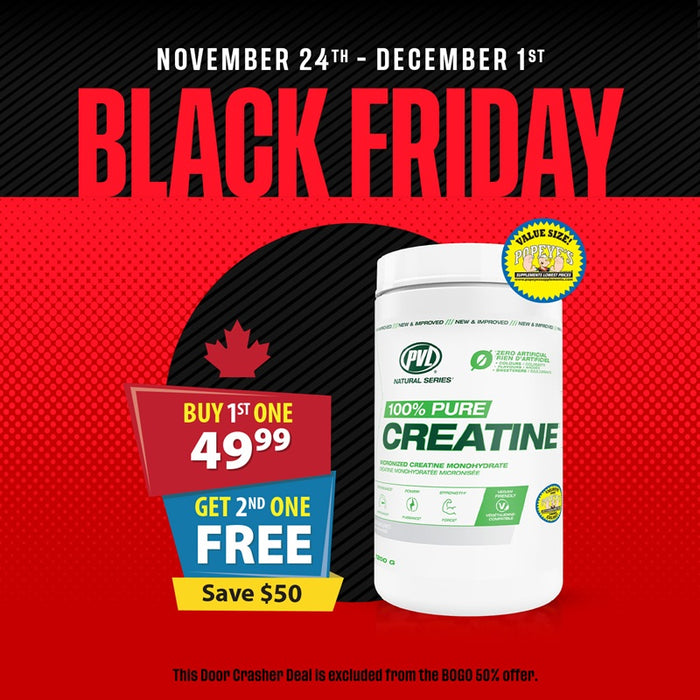 PVL Creatine Monohydrate 1200g (Add 2 to cart to apply BOGO discount)