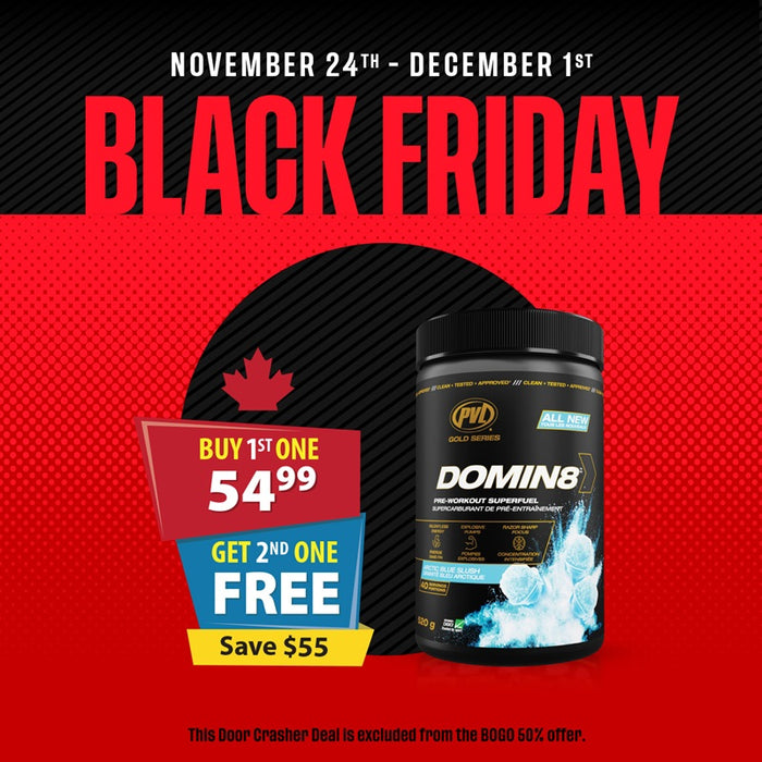PVL DOMIN8 40 Servings (Add 2 to cart to apply BOGO discount)