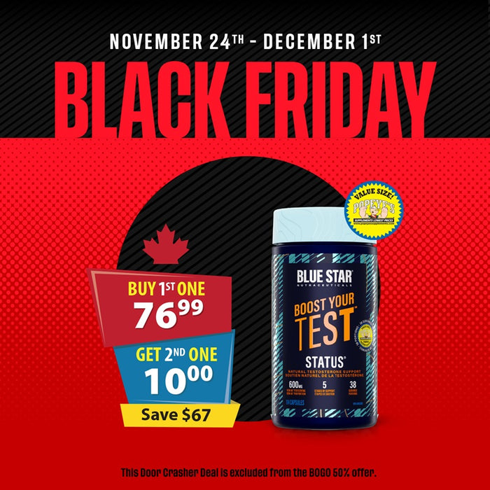 Blue Star Status 114 Caps *Value Size* (Add 2 to cart to apply BOGO discount)