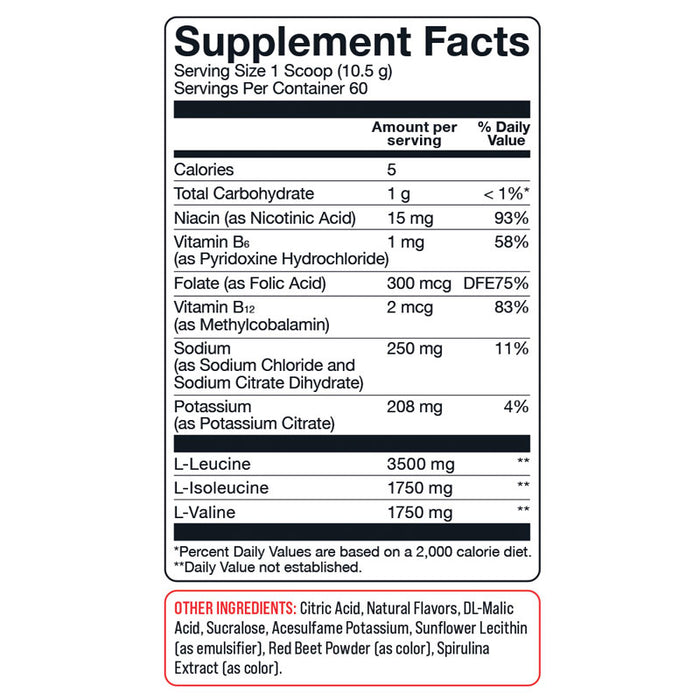 Basic Supplements BCAA 60 Servings