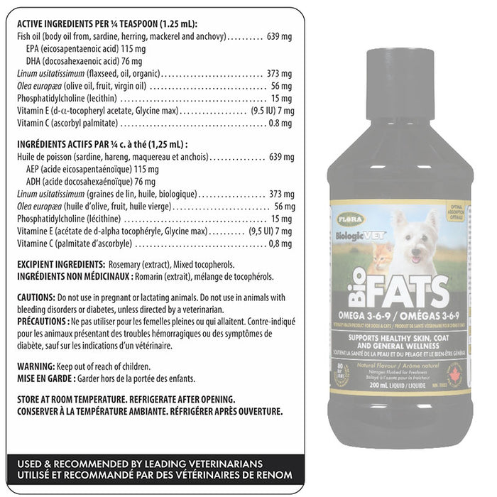BiologicVET BioFats 200ml