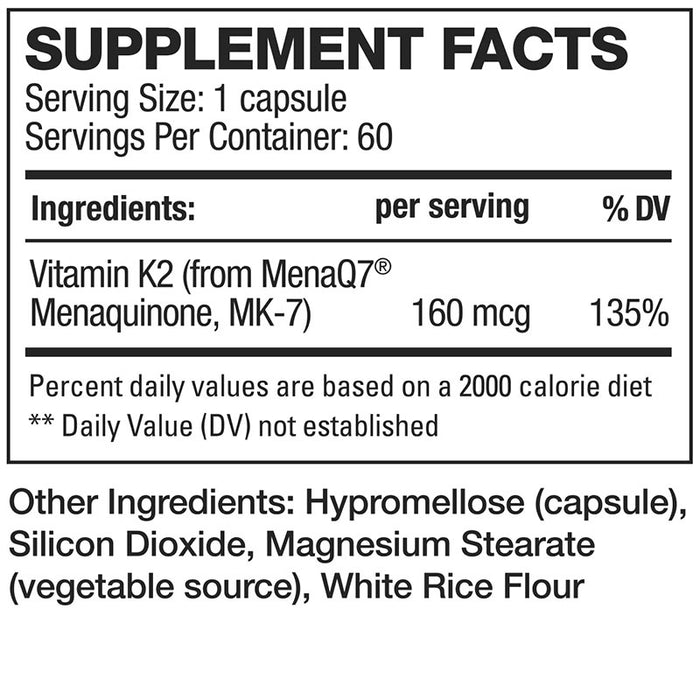 HD Muscle Vitamin K2 30 Servings