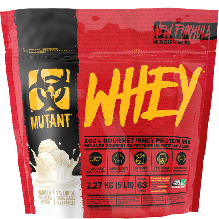 Mutant Whey 5lb (61+ Servings)