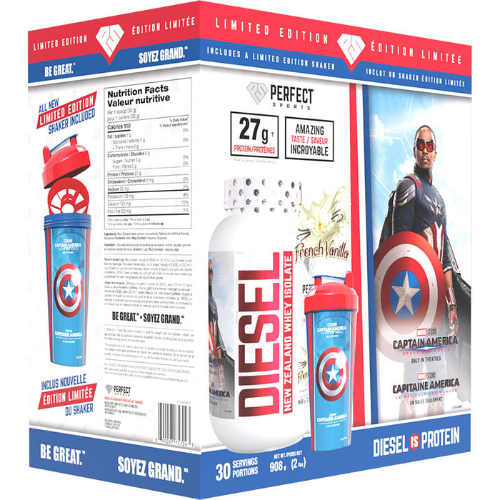 Perfect Sports Diesel 2lb Captain America Gift Box