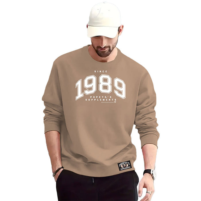 Popeye's Fleece Tan Hoody "89"