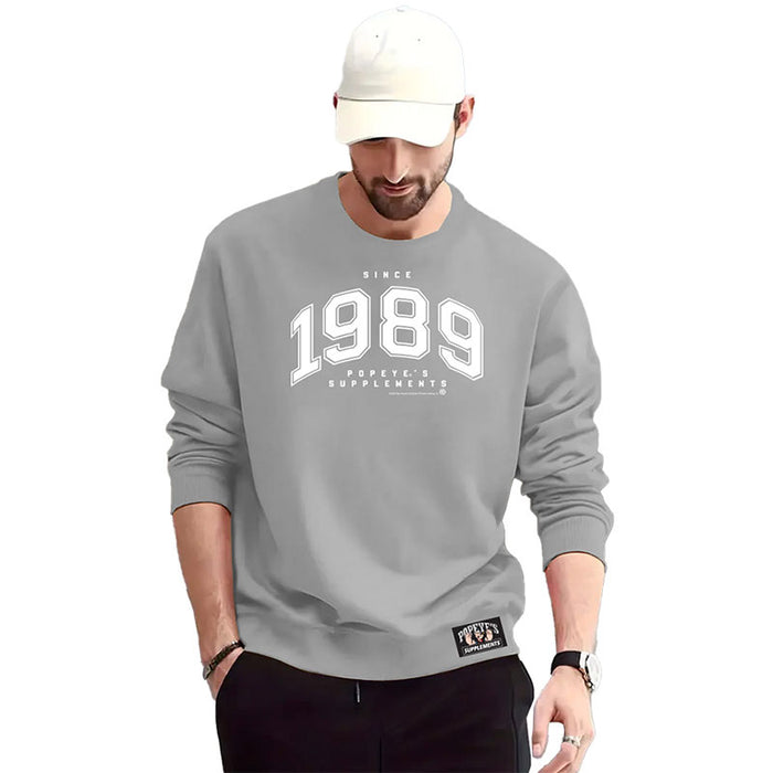 Popeye's Fleece Grey Hoody "89"