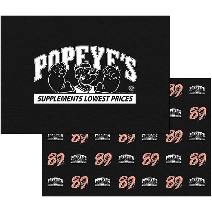 Popeye's Micro Fiber Gym Towel