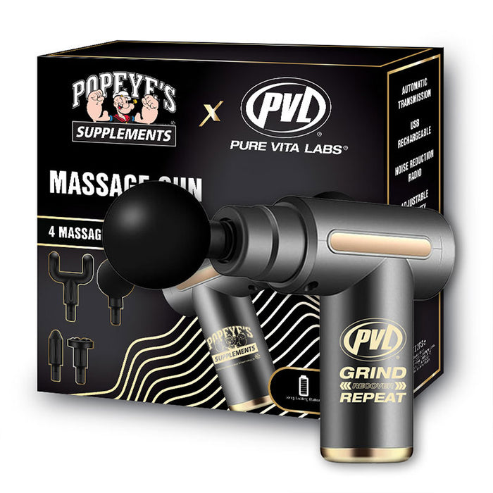 Popeye's 4-Head Massage Gun