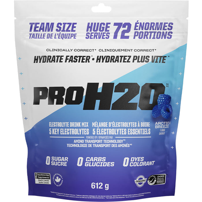 PVL Pro Series PRO H2O 612g Team Size - 72 Servings