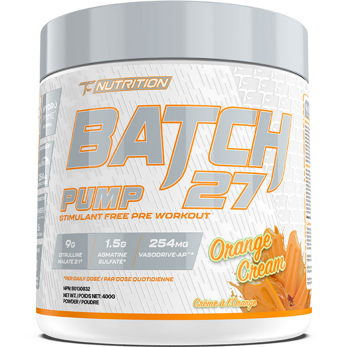 TC Nutrition Batch 27 Non-Stim 40 Servings