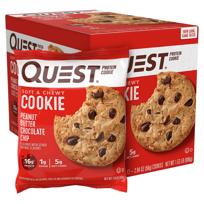Quest Protein Cookies BOX of 12