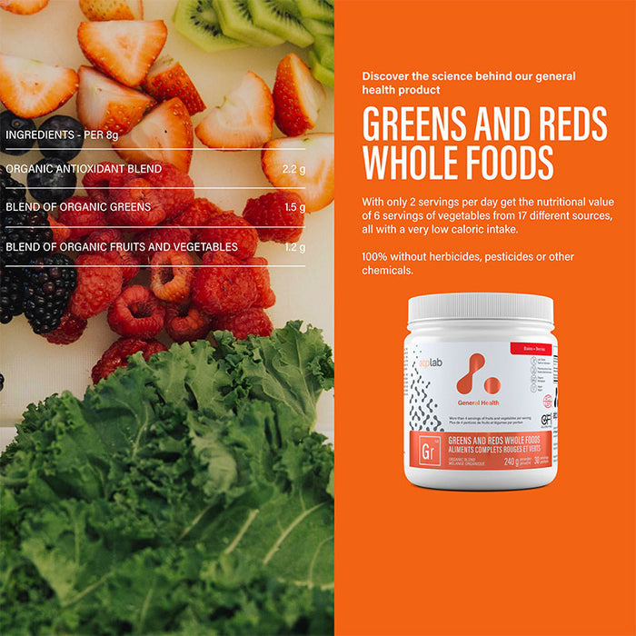 ATP Greens & Reds Whole Foods 240g