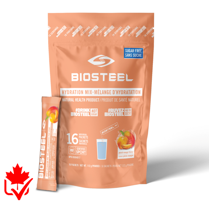 BioSteel Hydration Mix 16 Individual Packets
