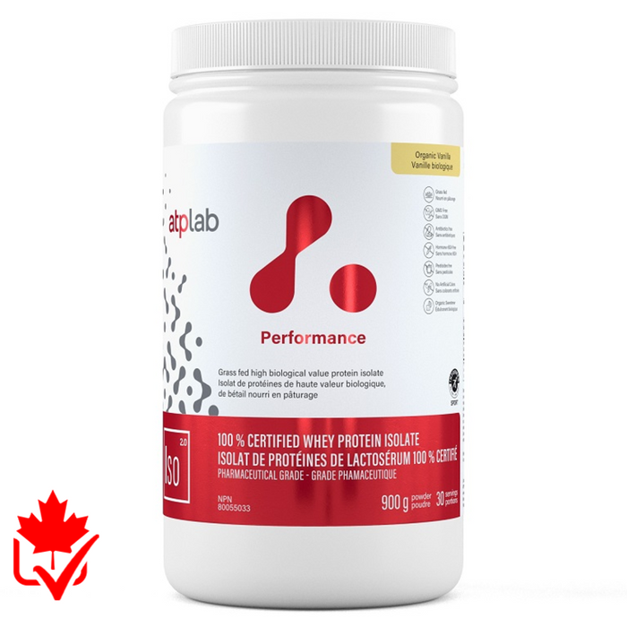 ATP Iso 100% Certified Whey Protein Isolate 900g