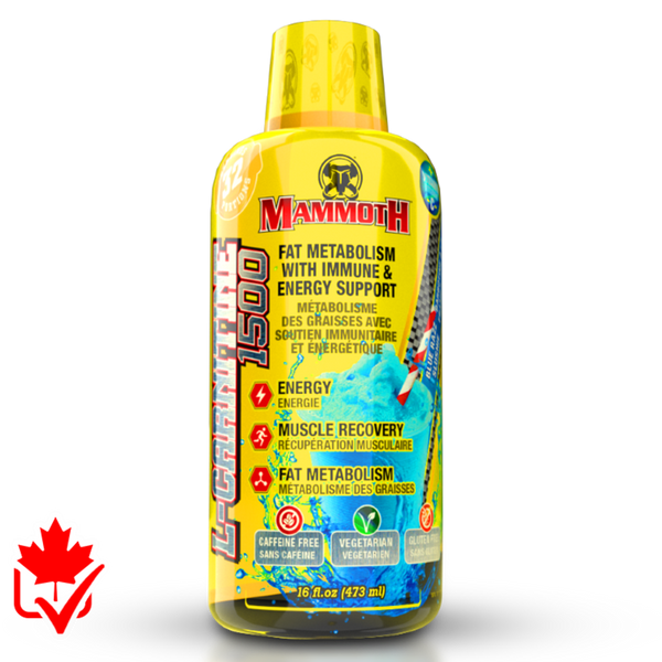 l carnitine popeyes Mammoth Liquid L-Carnitine 473ml — Popeye's Supplements Ontario