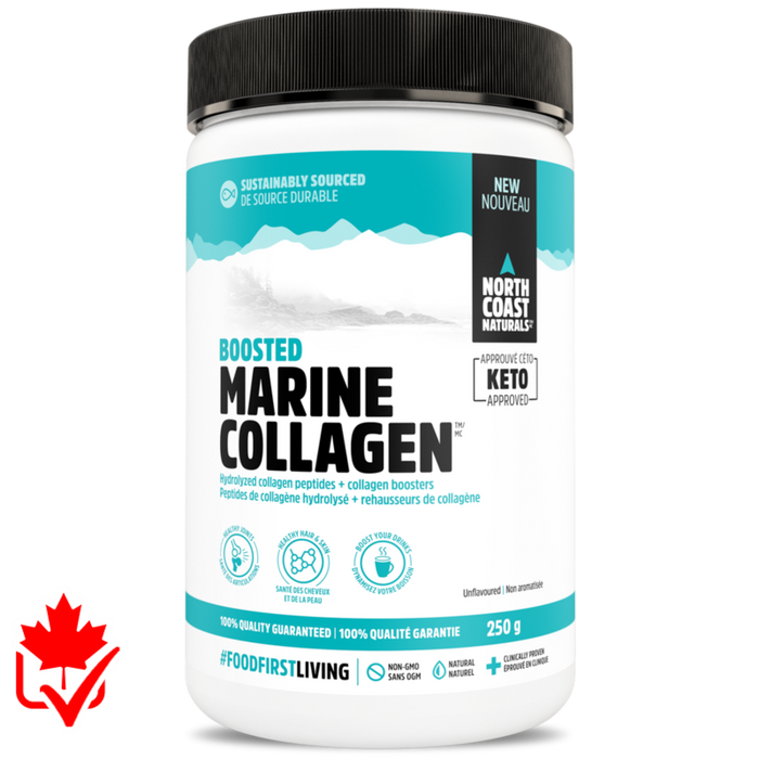 North Coast Naturals Boosted Marine Collagen Unflavoured 250g