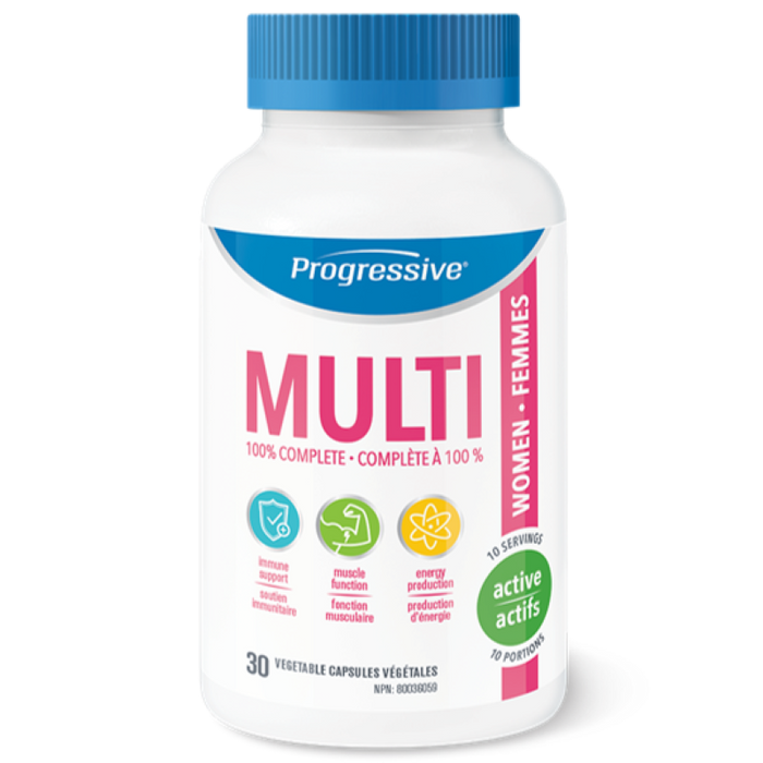 Progressive Active Women's Multivitamin 30 Vcaps