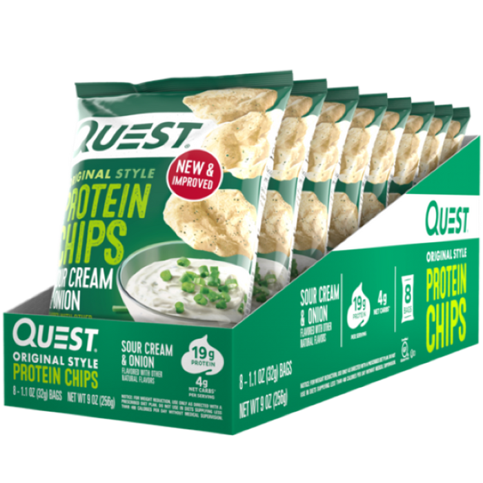 Quest Original Protein Chips BOX of 8