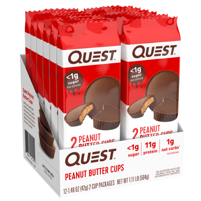 Quest Peanut Butter Cups BOX of 12