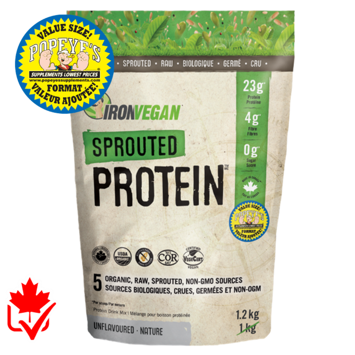 Iron Vegan Sprouted Protein 1.2kg