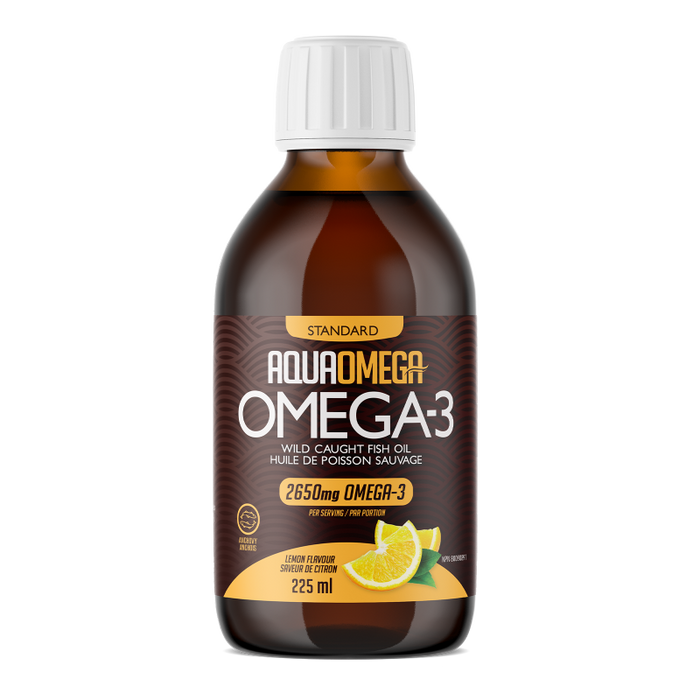 AquaOmega Omega-3 Standard 225ml Lemon