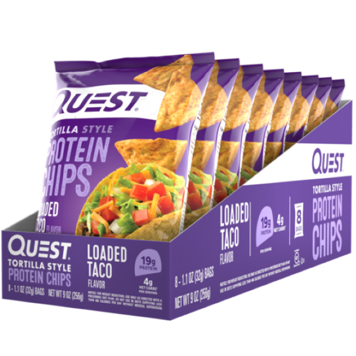 Quest Tortilla Chips BOX of 8