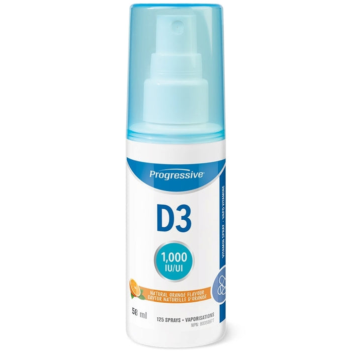 Progressive Vitamin D3 Spray 58ml